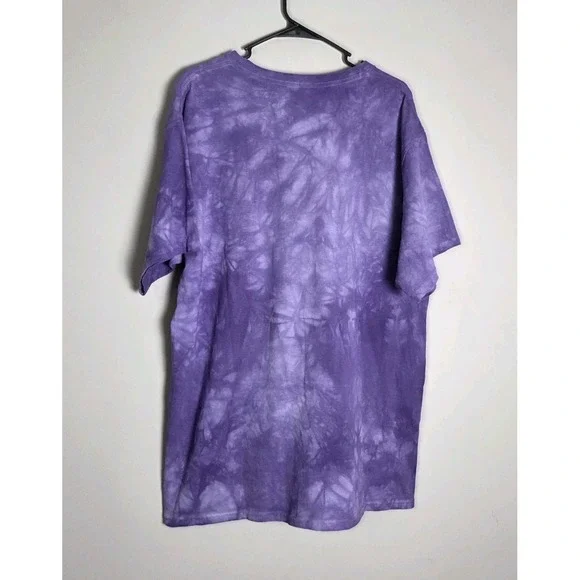 The Mountain Purple Tie Dye Wolf Pack Graphic T-Shirt XL Vintage Style - Picture 3 of 7